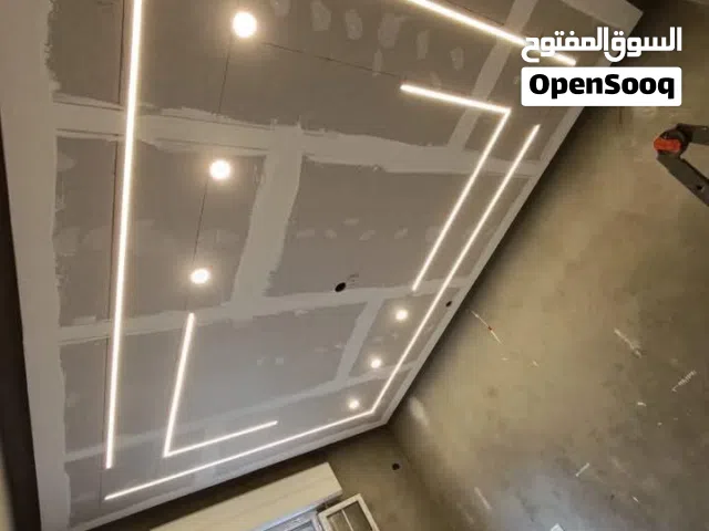 ديكورات جبس نبورد وبديل خشب و بديل رخام