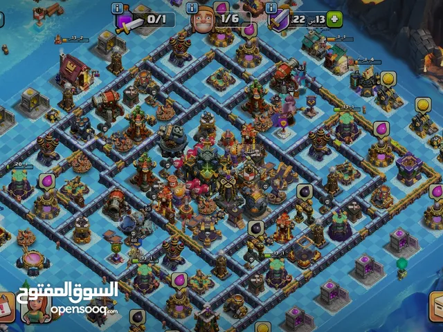 حساب كلاش اوف كلانس للبيع الحساب متعوب عليه ومشحون وكل شي موضح فالصور والفيديو وموجود وصل الشحن