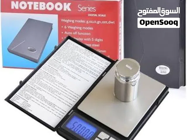 ميزان نوت  طبي حساس جدا يوزن حبة السمسم باجزاء من الغرام  المواد الثمينه مثل الذهب و افضه و 8 وحدات
