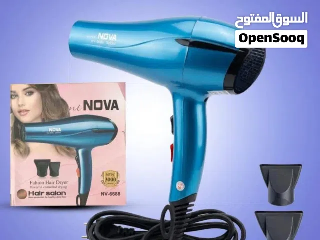 مجفف NOVA NV-6688.. القوة اللي بتغير روتينك!  تبحثي عن استشوار "يبرد القلب" وسريع؟ صالونك الح