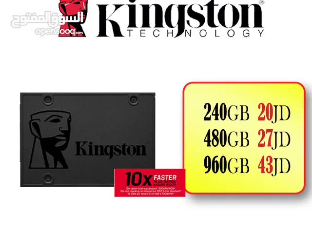 KINGSTON SSD A400 بأفضل سعر بالسوق وخدمة التركيب والسفتوير