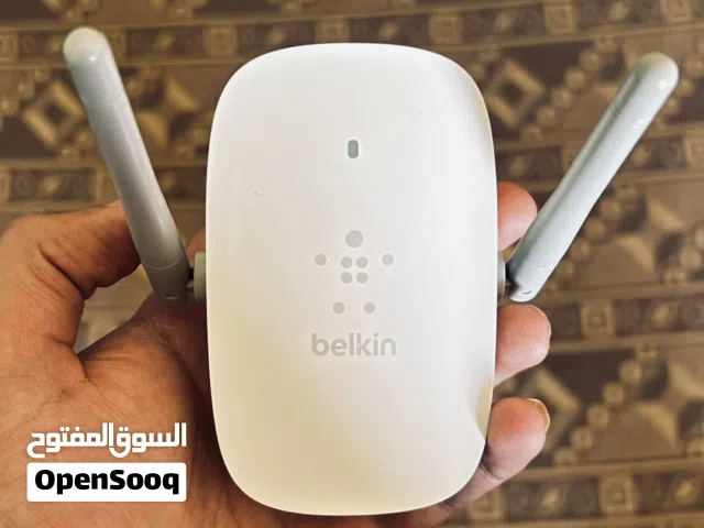 مقوي شبكة belkin 5G واي فاي سلك وبدون سلك لجميع الشبكات