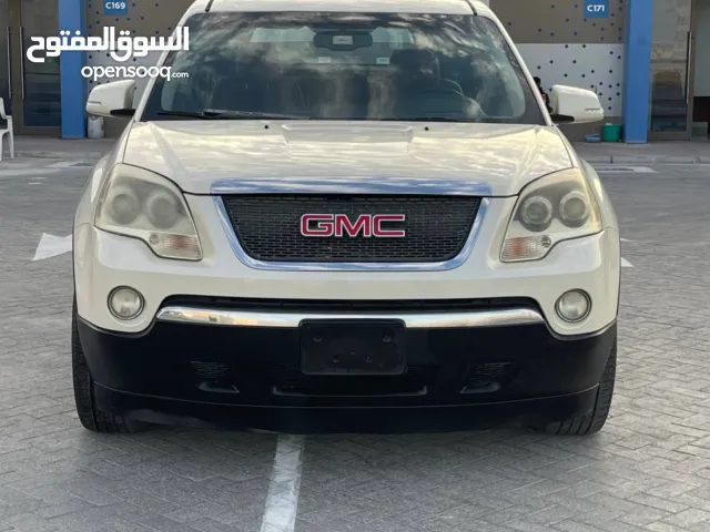 جي إم سي أكاديا 2008 أبيض SUV خليجي GMC Acadia 2008 SUV GCC V6 AWD عائلية مواصفات خليجية