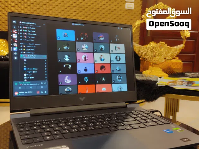 HP Victus 15 RTX 3050 + Gaming   قابل للتفاوض
