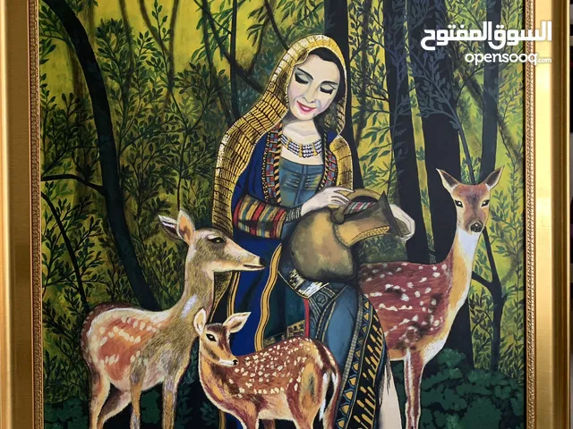 لوحة فن تشكيلى - أميره بدويه