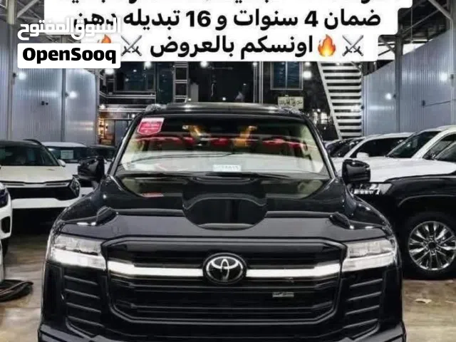 تويوتا لاندكروز ام الضمان 2025 GXR Limited block Edison ضمان 4سنوات 80 الف 16 دهن مجاني بيع ومراوس