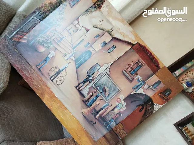 لوحه فنيه زيتيه