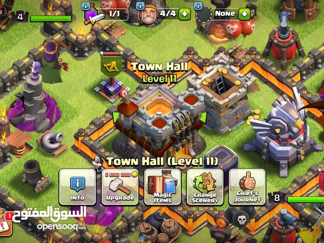 Clash of Clans Accounts and Characters for Sale in Zarqa