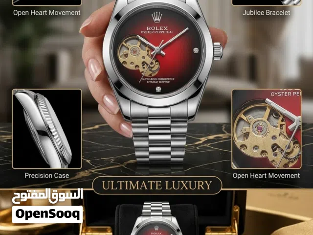Luxury Rolex watch in excellent condition — a true symbol of class, style, and prestige. Elegant des
