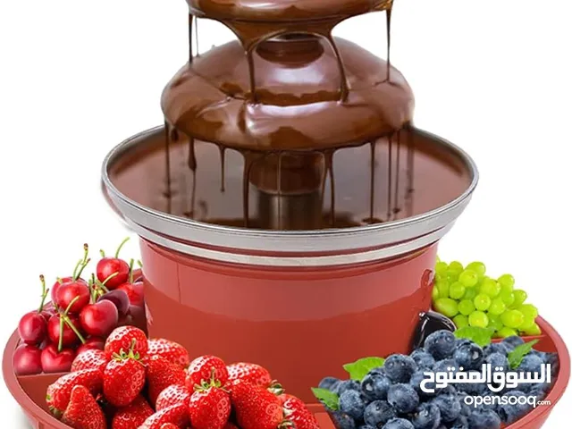 ماكنة نافورة شلال الشوكلاته السائله لاحلى حفلات و اعياد الميلاد وتغطية الوافل و الفواكه شوكلاته