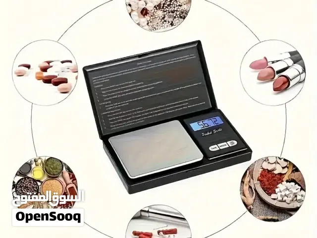 ميزان جيب رقمي صغير من طراز HOTU Professional-Mini، وتتضمن مواصفاته الرئيسية يتميز بمنصة من الفولاذ