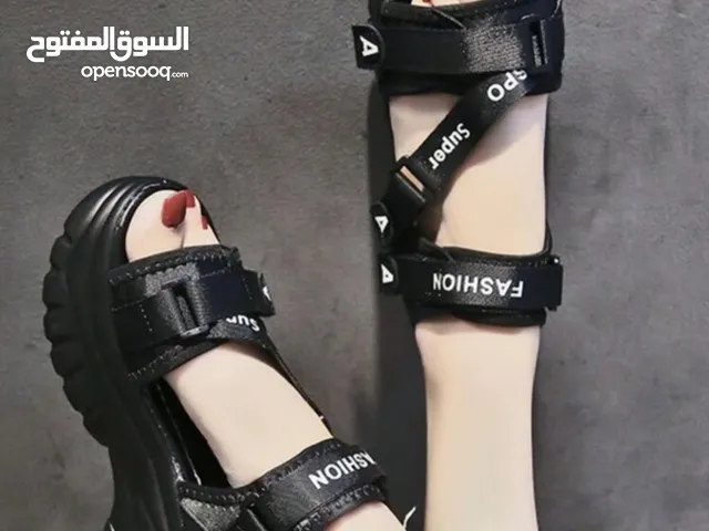 Black Sandals in Hawally