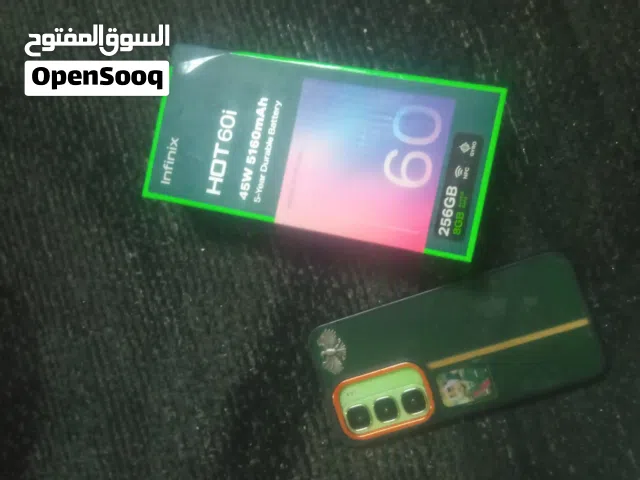 هاتف انفنكس هوت 60 i للبيع او للبدل عأيفون
