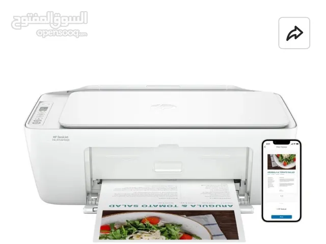 طابعه hp نضيف لا يوجد حبر بس وشغاله