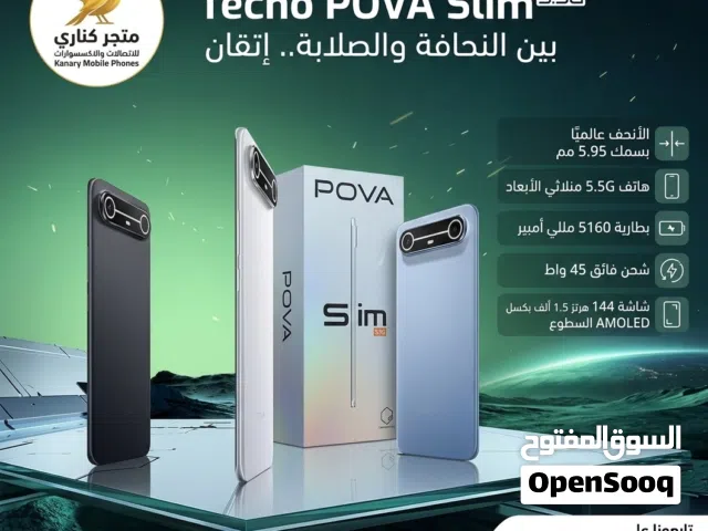 Tecno Pova Slim 5G 8+256GB Slim