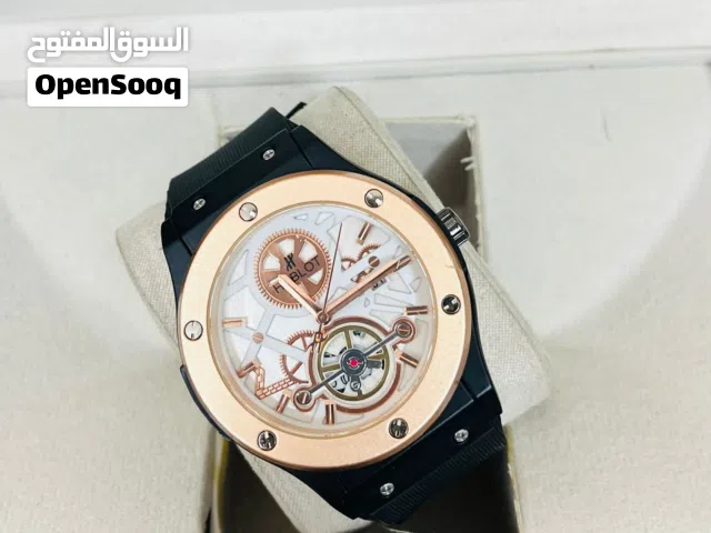 وصلت الفخامة الجريئة – ساعات Hublot كوبي ماستر رجالي ستايل قوي وشخصية فخمة ما بتتفوت
