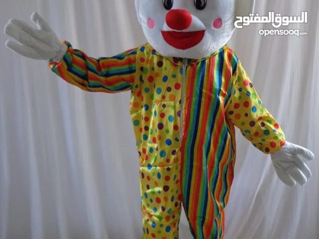 هابي كرتونز متوفر شخصيات جاهزه ومهرجين بأسعار تناسب الجميع