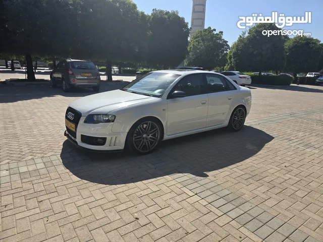 The 2008 Audi RS4 is a high-performance sports sedan