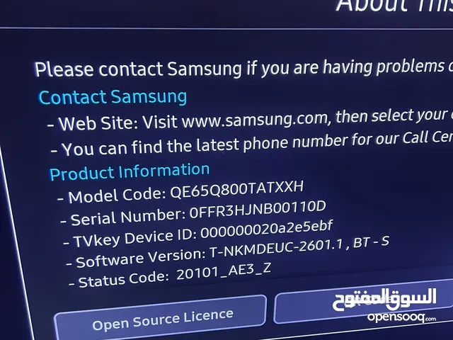 Samsung Q800T 65inch 8k smart tv for urgent sale