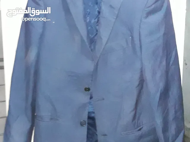 بدلتين رجالي ماركة ZAY لون كحلي للبيع مع جاكيت زيادة وقميص أبيض مورد