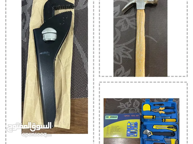Tools - Set Kit. 13pc + 1 big Adjustable Wrench + 1 Claw Harmer