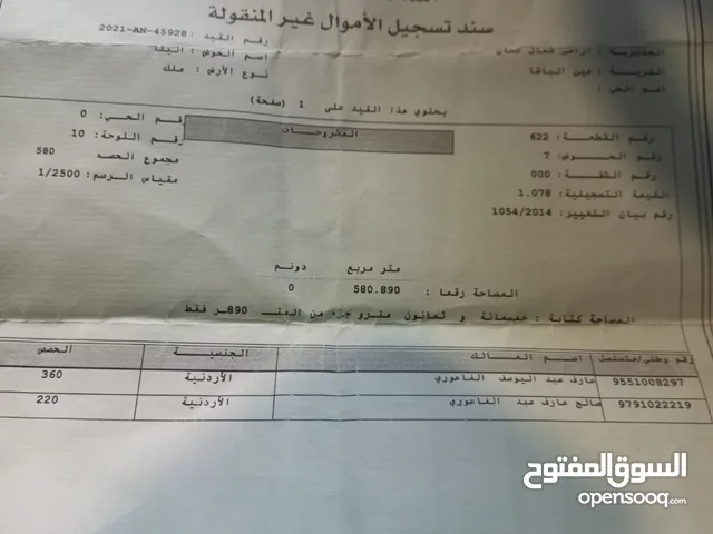 قطعت ارض 220