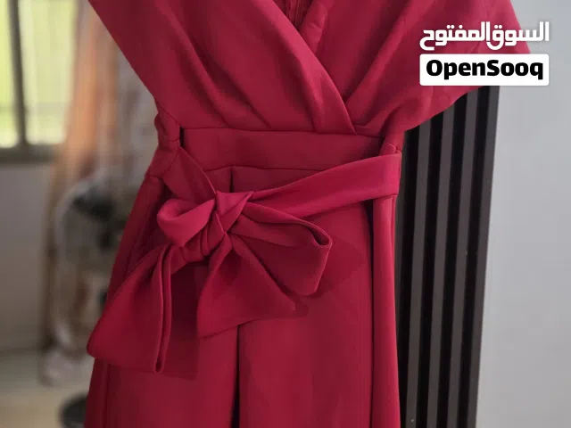 فستان سهرة ( لون احمر )