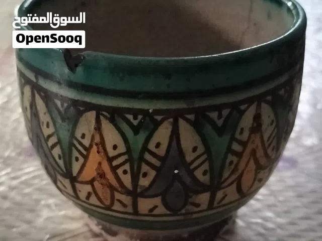 وعاء من الخزف المغربي التقليدي إنتاج مدينة فاس