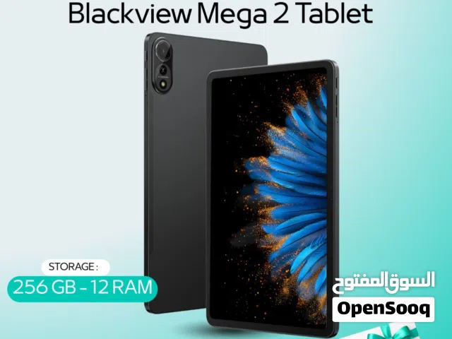 TAB BLACKVIEW MEGA 2 ( 256GB ) / RAM 16 NEW /// تاب بلاك فيو ميجا 2 ذاكرة 256 الرام 16 الجديد