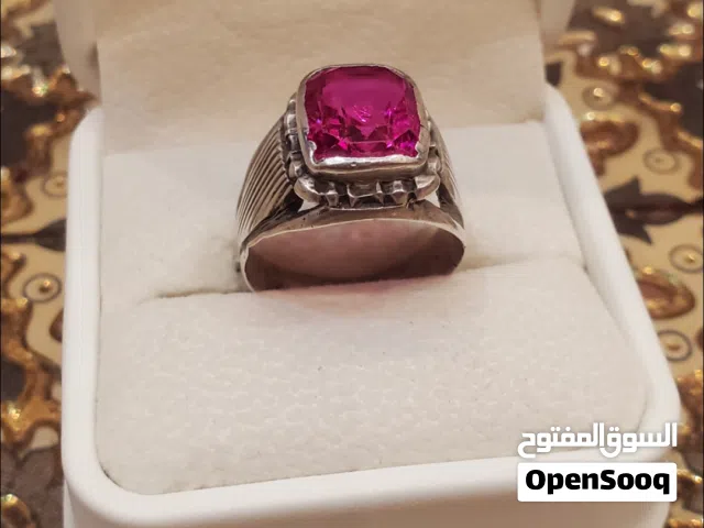 تخفيض السعر خاتم ياقوت طبيعي