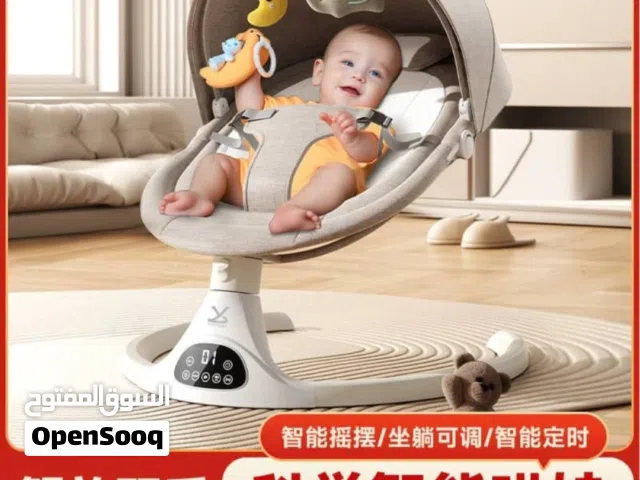 كرسي هزاز ذكي للأطفال – راحة، أمان، وهدوء لطفلك