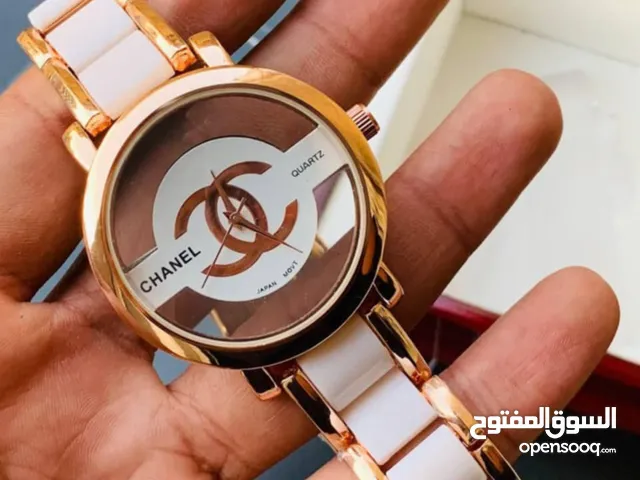 عرض حصري عندنا وبس سارع للحجز قبل نفاذ الكمية.. افخم واشيكة موديل ساعة CHANEL