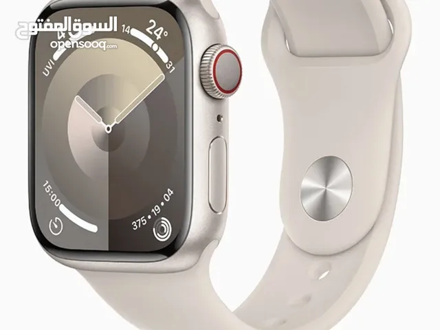 Watch Series 9 GPS + Cellular 41mm Starlight Aluminium Case With Starlight Sport Band