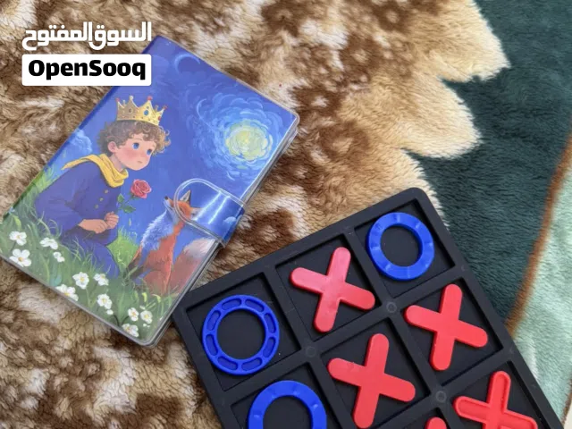 للبيع لعبة xo ودفتر ملاحظات