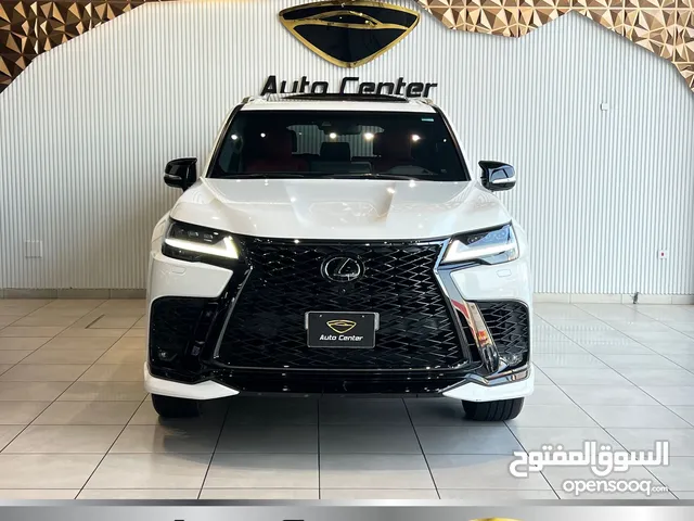 LEXUS LX 600 F SPORT 2024 WHITE