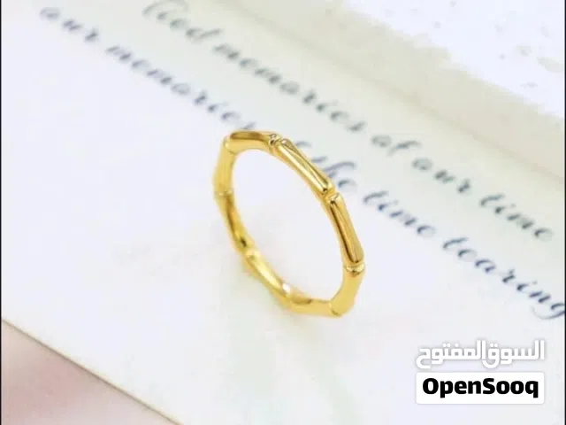 خاتم ذهبي عصير النساه