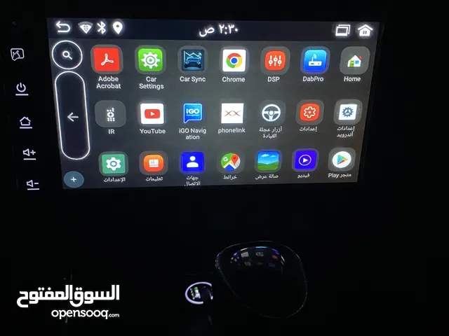 مسجل للبيع مستعمل شاشة اندرويد الاصدار 13 تقدر تحمل عليه اي تطبيقات تبيها ب على جميع السيارات