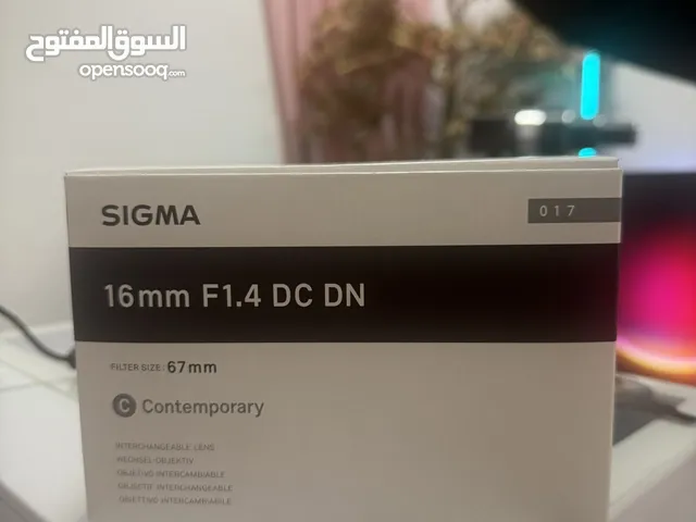 New Sigma 16mm 1.4 for sony emount crop