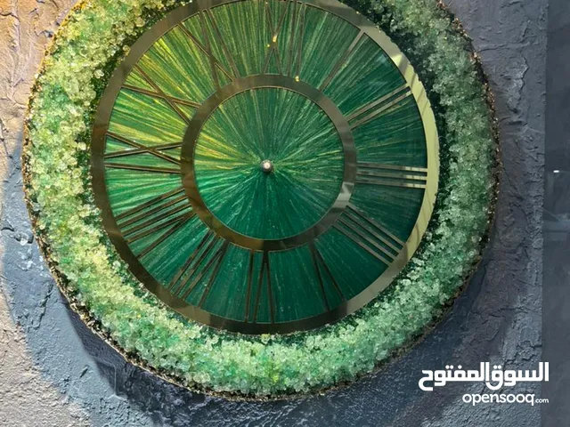 Beautiful watch with green color