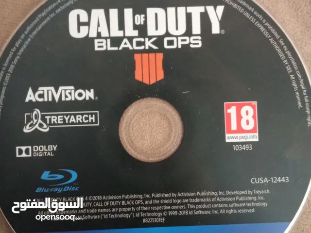 CD CALL OF DUTY BLACK OPS 4 PLAYSTATION 4 Activision blue disc blue disc Derby
