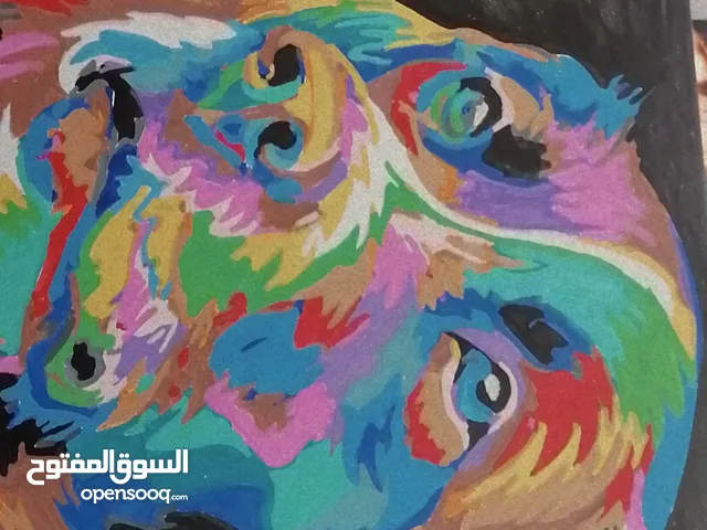 لوحه لمحبين الكلاب