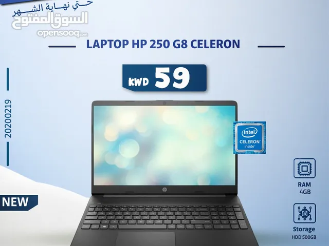 NEW LAPTOP HP 250 G8 CELERON