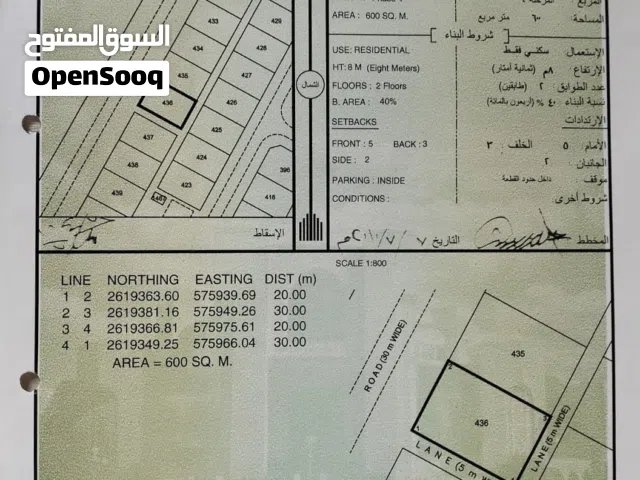 ارضين شبك شبه كورنر , الموقع العقده في بركاء .