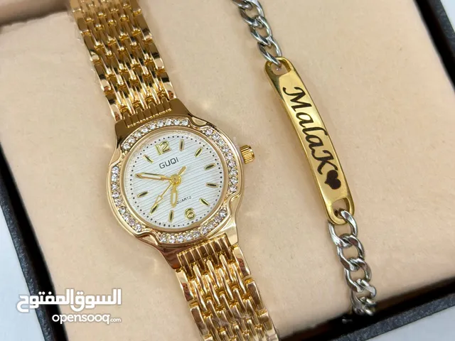 طقم ساعة واسوارة ستاتي