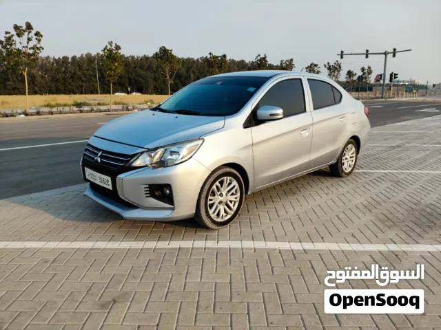 Mitsubishi attrage 2023 Gcc full options GLX مثبت سرعه  رينجات المنيوم