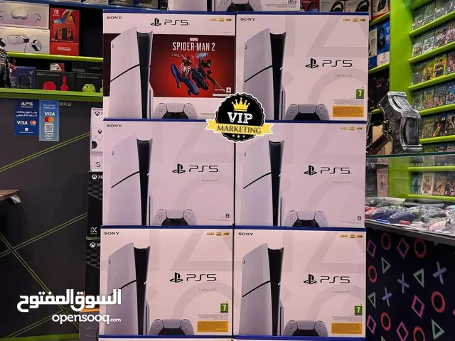 العرض الاقوى على الاطلاق على بلاستيشن 5 ((سلم شرق اوسط ))جديد، كفالة سنة كامله بكرتونتها