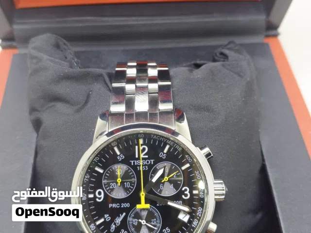 تيسوت (Tissot) طراز PRC 200 للرجال.   Watch Connection   تتميز الساعة بحركة كوارتز سويسرية دقيقة