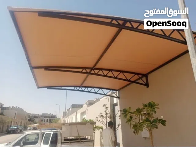 مظلات وسواتر وجميع أعمال الحداده