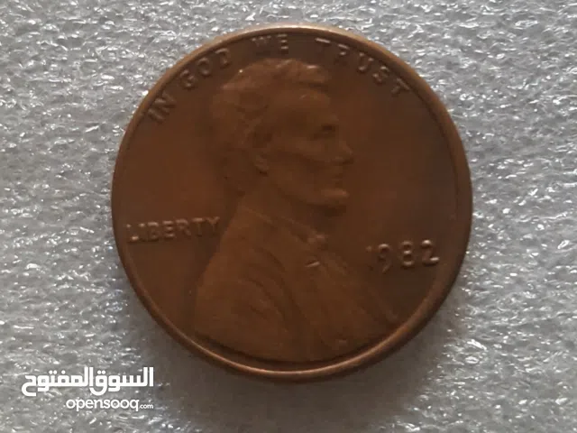 1cent dollard 1982
