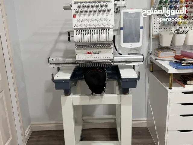 مكينة تطريز بالكمبيوتر جديدة